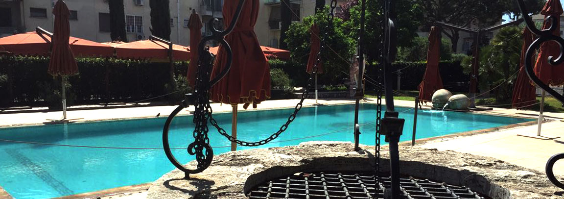 location matrimonio roma con piscina 